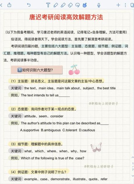 考研英语真题的高效使用方法