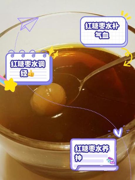 红糖水的制作方法