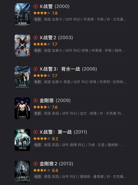 x战警10部顺序怎么看，X战警系列电影观看顺序解析