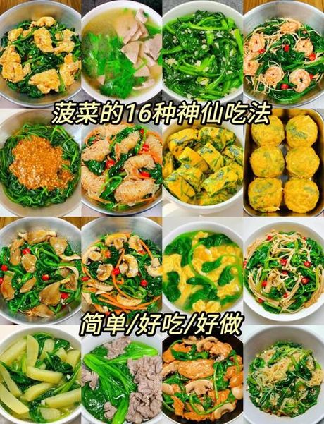 菠菜怎么吃好吃，菠菜的多种美味吃法