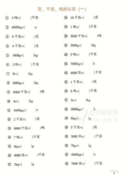 一千克等于多少升？——密度与体积的关系