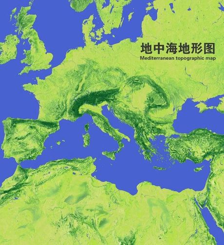 地中海：地理与文化的交汇