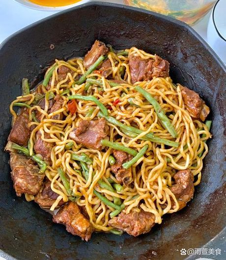 正宗豆角焖面的制作方法