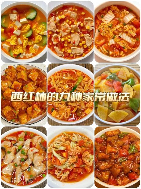 西红柿的多样吃法