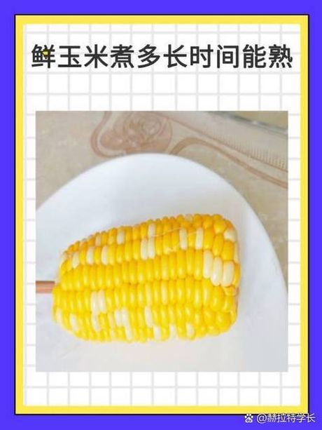 水果玉米煮多久，水果玉米煮多久？掌握最佳烹饪时间