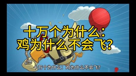 鸡为什么不会飞