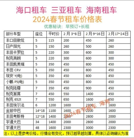 过年租车多少钱一天，过年租车一天的费用