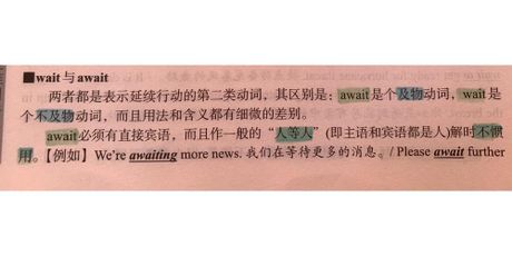探索“Wait”的含义