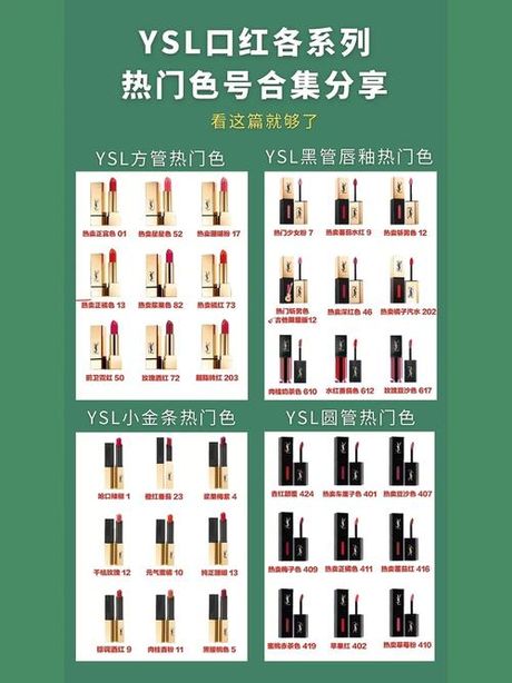 圣罗兰口红：品牌与价格解析