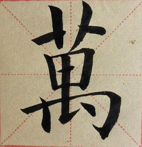 万繁体字怎么写，万繁体字的写法与含义