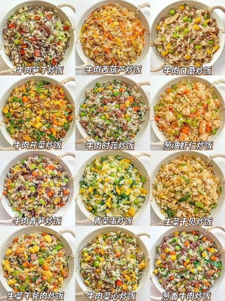 鸡蛋炒米饭的制作方法