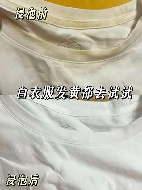 白色衣服发黄处理方法