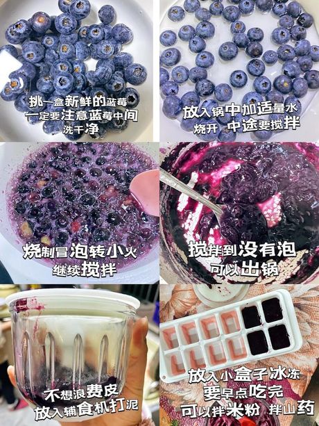 蓝莓酱的多种享用方式