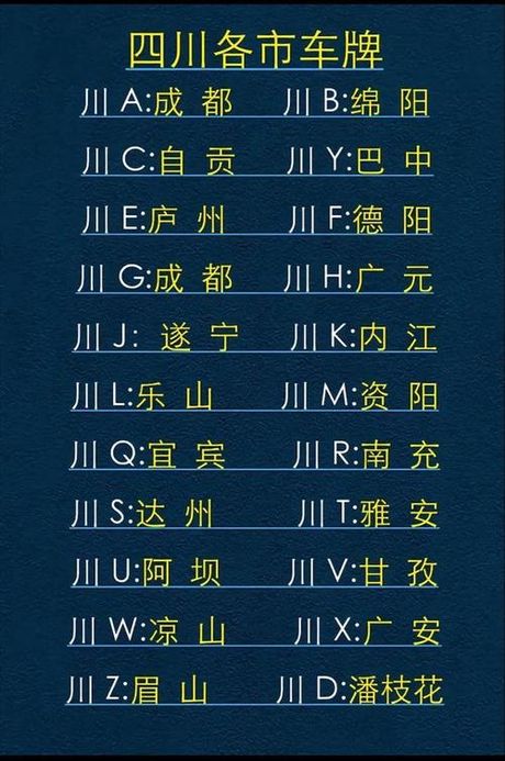 泸开头的车牌号是哪里的，泸开头的车牌号归属地解析