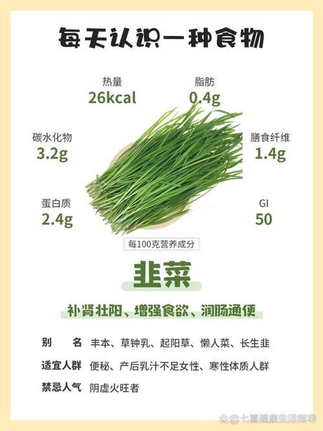 韭菜的多种食用方法
