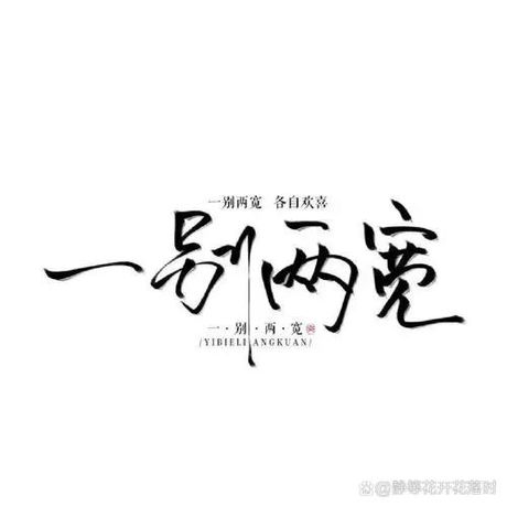 一别两宽 各生欢喜是什么意思，一别两宽各生欢喜是什么意思