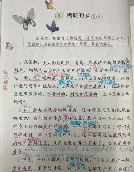 蝴蝶的家在哪里？