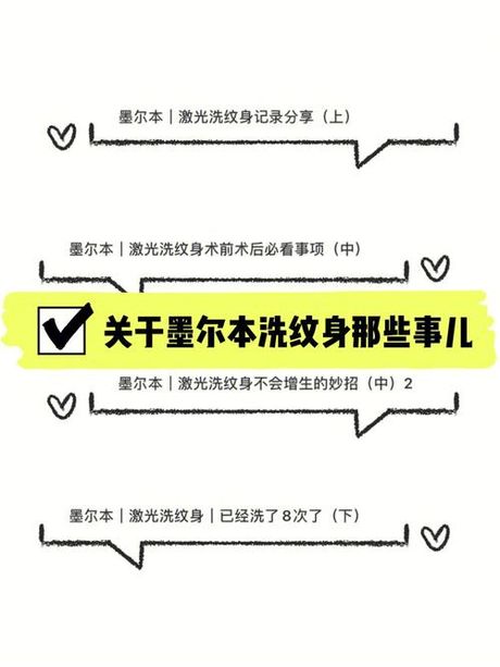 激光洗纹身的费用揭秘