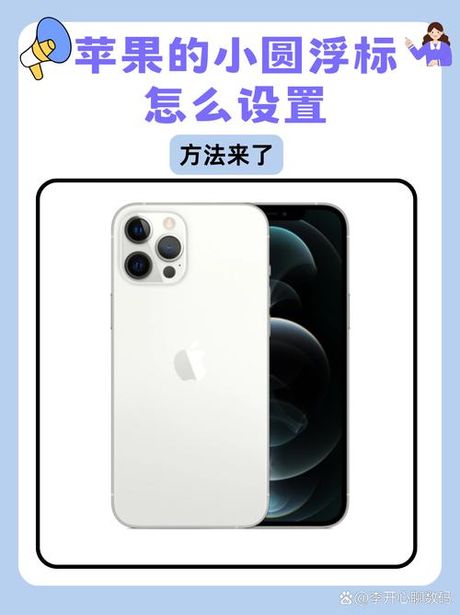 苹果手机浮标设置指南
