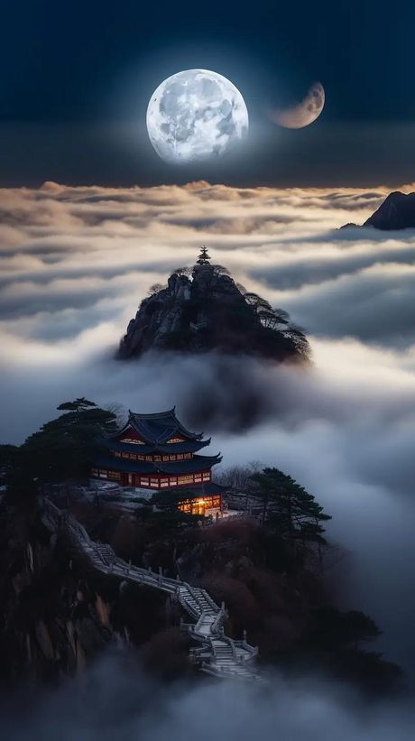 夜宿山寺：探寻深山古寺的宁静与神秘