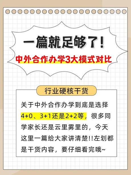 中外合作办学：融合与创新的教育模式