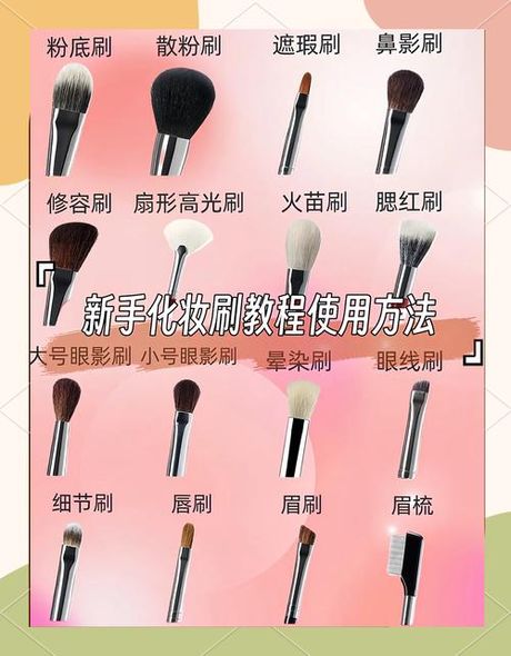 粉底刷怎么用，粉底刷使用百科指南