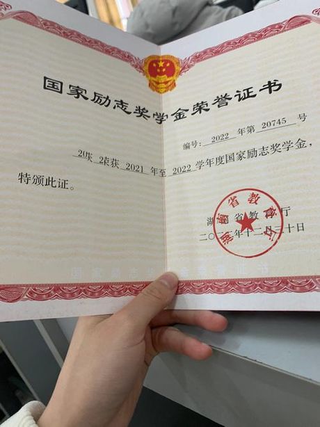 励志奖学金多少钱，励志奖学金资助标准