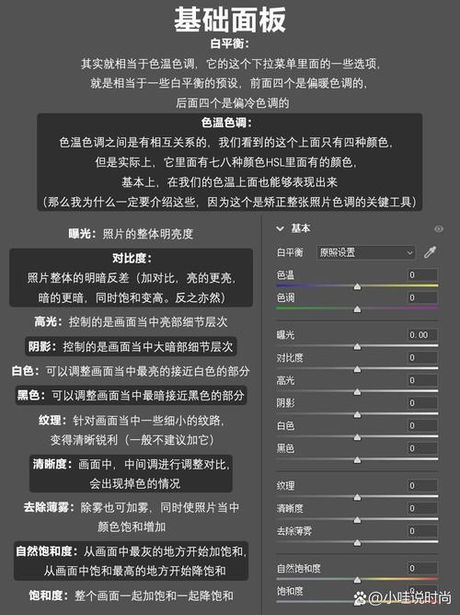 相机RAW格式设置指南
