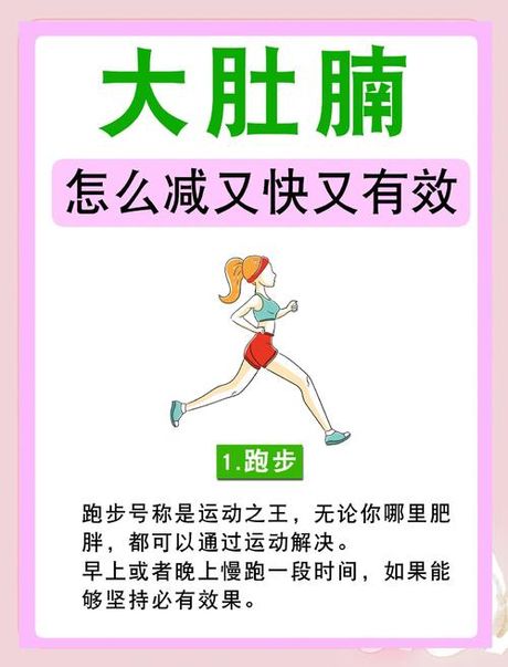怎么减大肚子？
