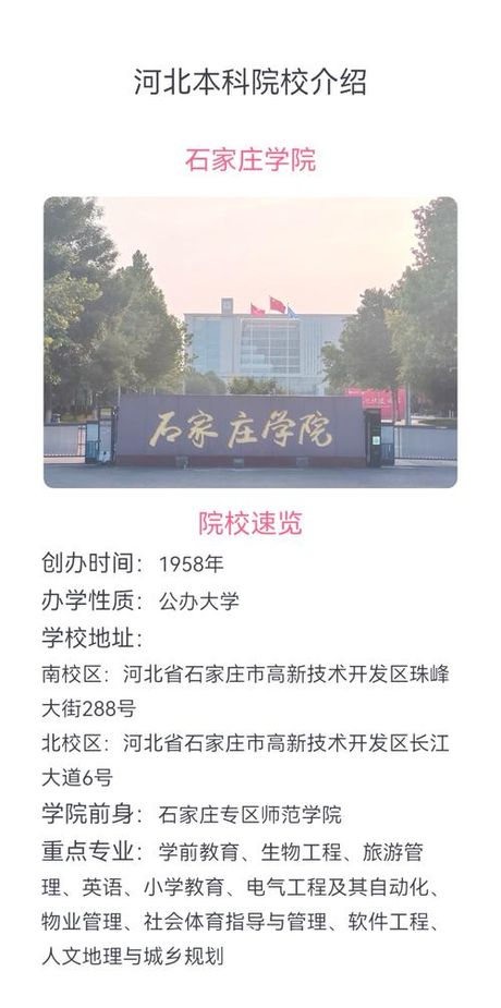 石家庄学院：教育创新与学术研究的沃土