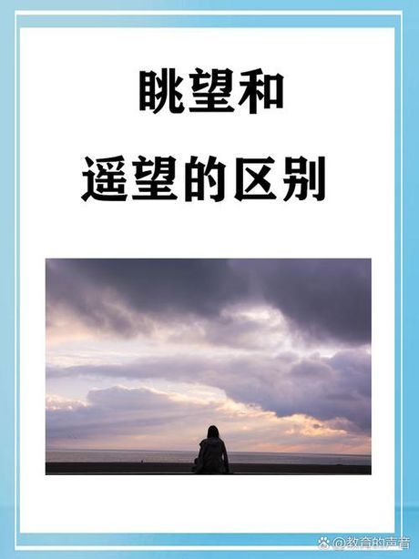 瞭望意思