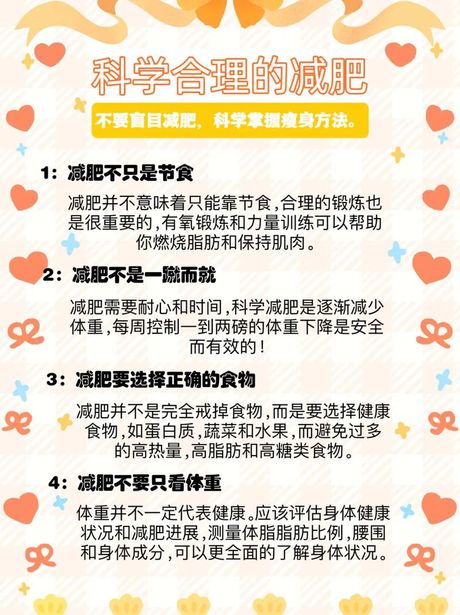 有效减肥方法：科学减重，健康生活