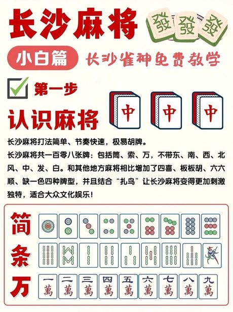 麻将初学规则：入门指南