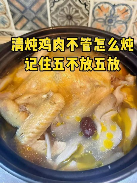 如何炖鸡：家常做法