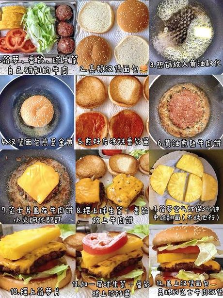 汉堡包怎么做：探索多种制作方法