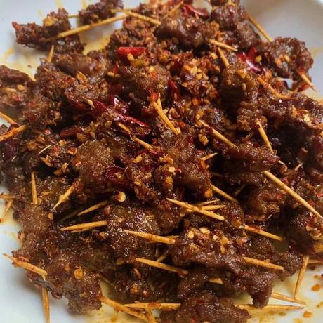 牙签肉的制作方法