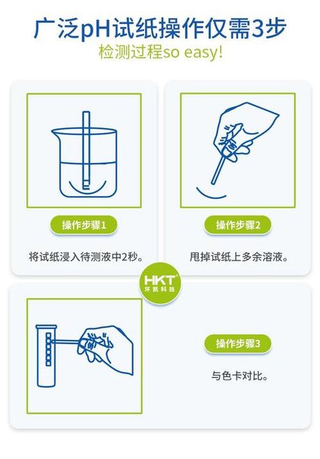 ph试纸怎么看酸碱度，如何使用pH试纸测量酸碱度