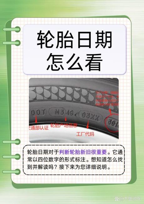 轮胎的生产日期怎么看，如何查看轮胎的生产日期