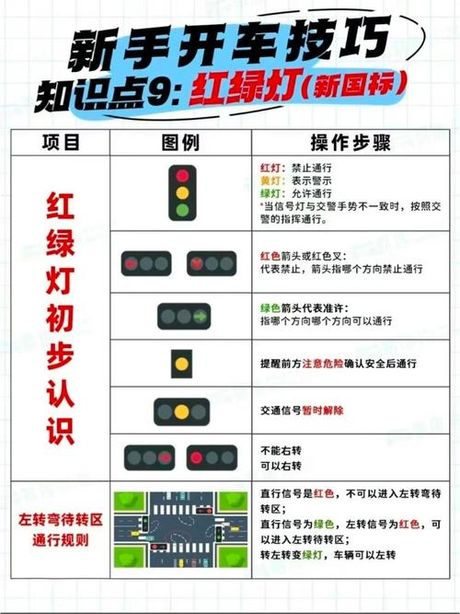 交通灯怎么看：城市交通安全的指引