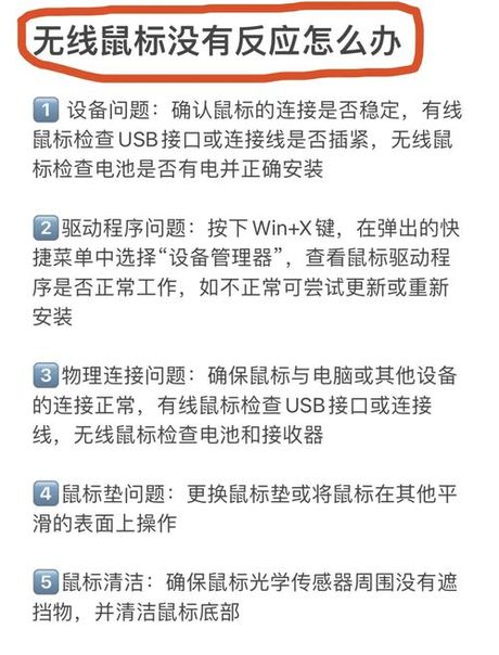 鼠标灯不亮不动怎么办：解决指南