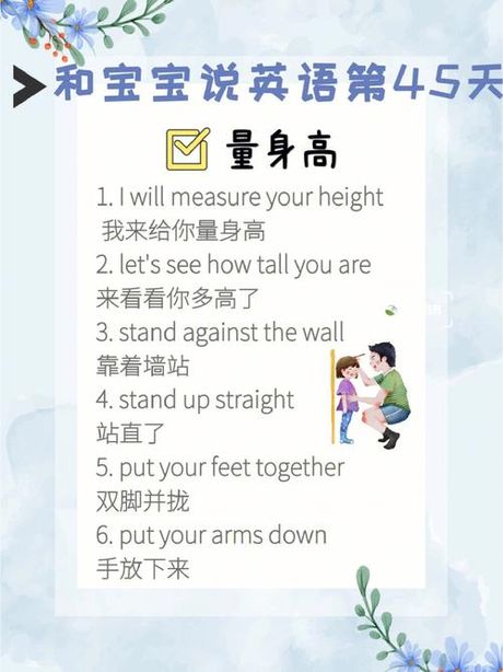 如何用英语表达身高1.61米