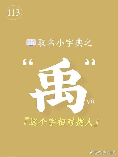 禹字怎么读，禹字的读音与意义