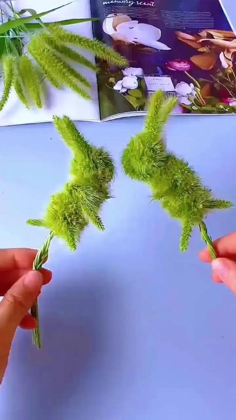 狗尾巴草怎么编兔子，狗尾巴草编兔子的艺术