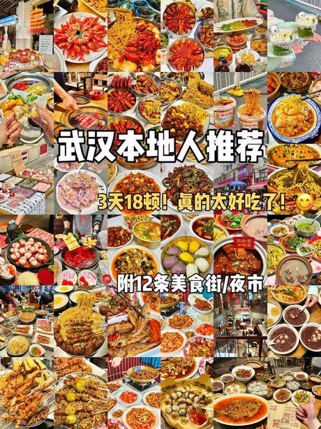 武汉美食街探秘：十大特色美食街区