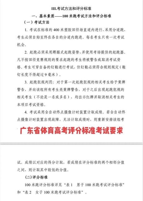 体育生考广体：分数要求与备考指南