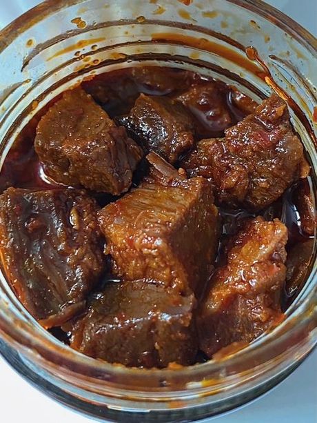 酱牛肉蘸料的调制方法