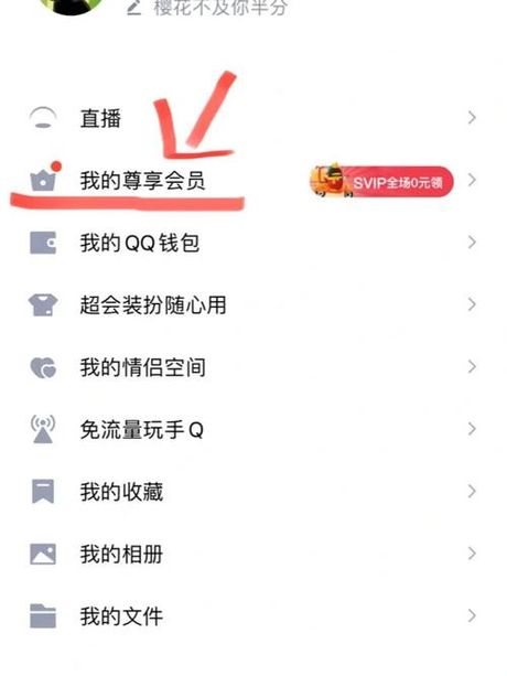 如何在手机上隐藏QQ会员身份