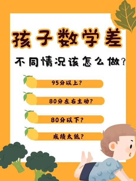 孩子数学很差怎么办？