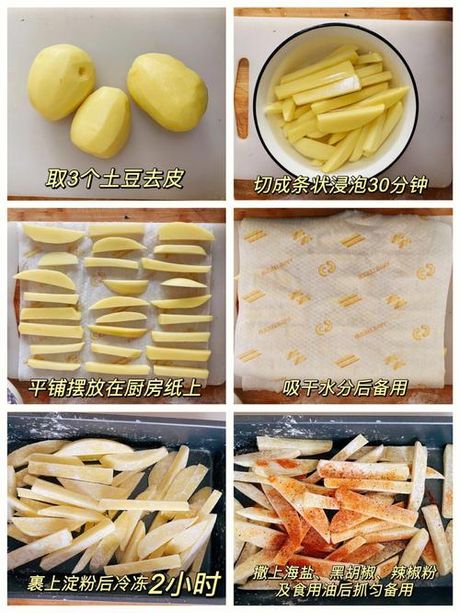 如何在自家厨房制作美味薯条