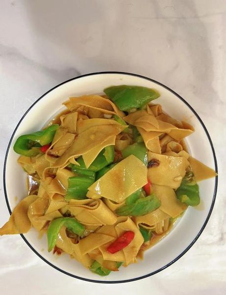 豆腐皮怎么炒才好吃